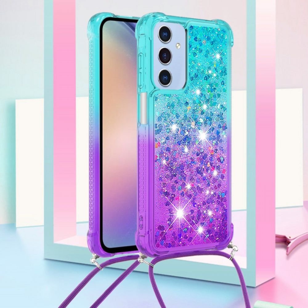 Hoesje Voor Samsung Galaxy A17 4g / 5g Glittergradiënt