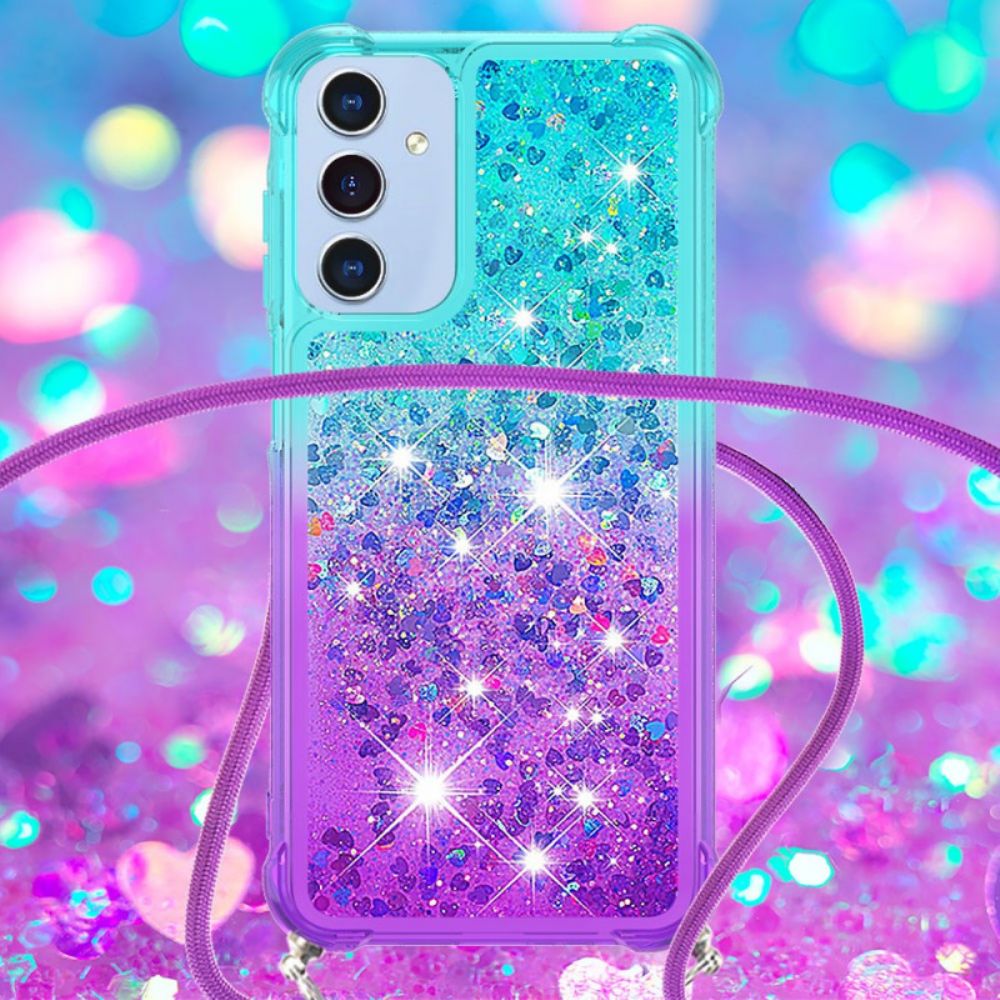 Hoesje Voor Samsung Galaxy A17 4g / 5g Glittergradiënt