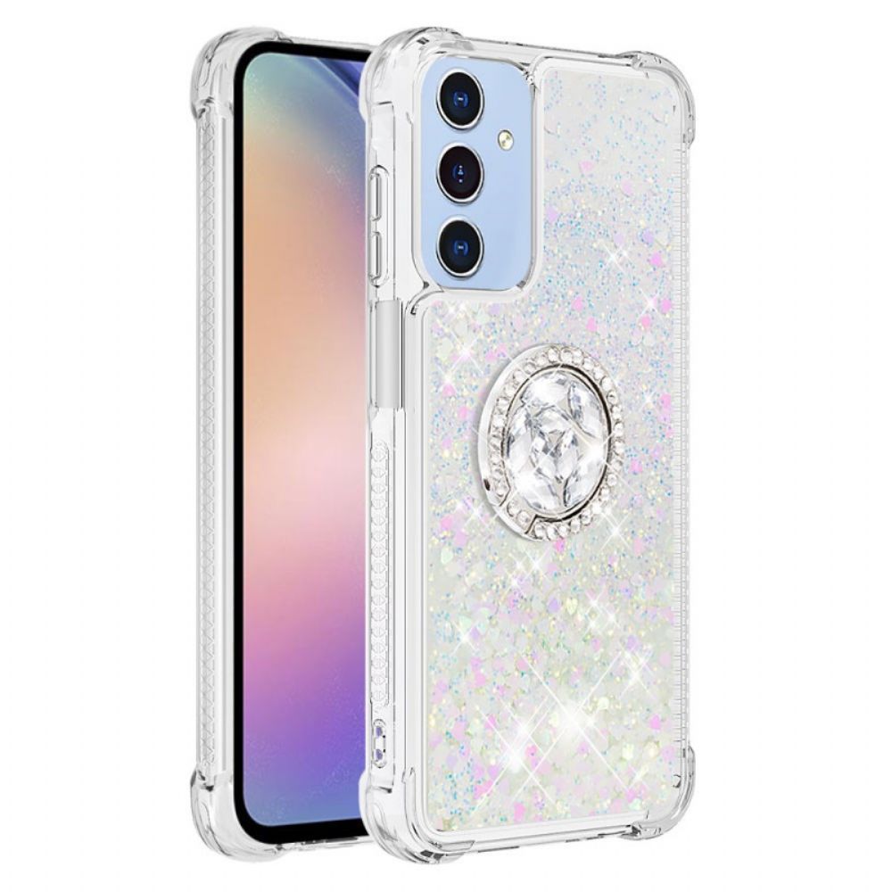 Hoesje Voor Samsung Galaxy A17 4g / 5g Glitterringhouder