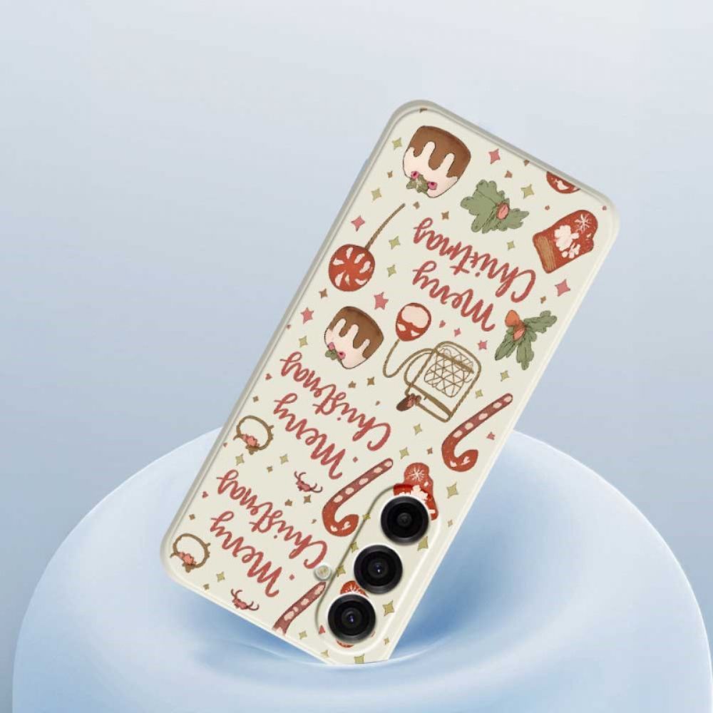 Hoesje Voor Samsung Galaxy A17 4g / 5g Vrolijk Kerstmis