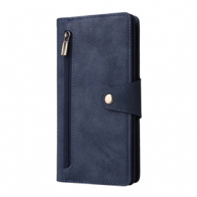 Leren Hoesje Samsung Galaxy A17 4g / 5g Stijlvolle Portemonnee Bescherming Hoesje