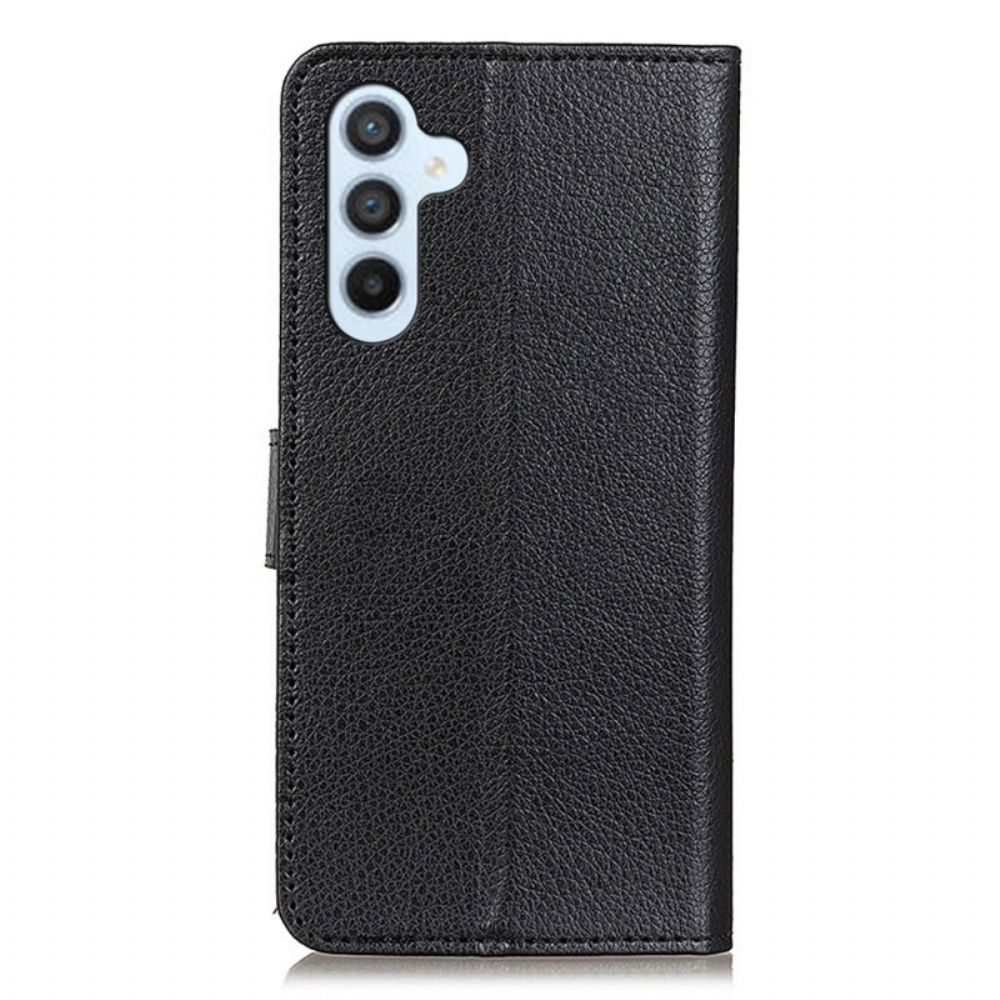 Leren Hoesje Samsung Galaxy A17 4g / 5g Traditioneel Kunstleer