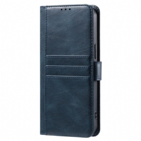 Leren Hoesje Voor Samsung Galaxy A17 4g / 5g 6 Kaartsleuven En Koord