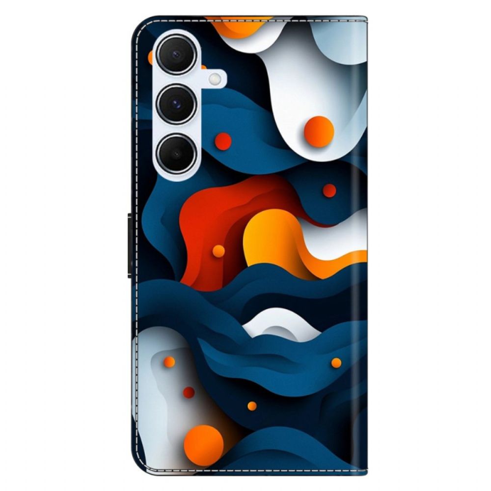 Leren Hoesje Voor Samsung Galaxy A17 4g / 5g Gradiënt