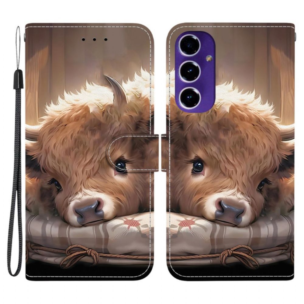 Leren Hoesje Voor Samsung Galaxy A17 4g / 5g Kalf