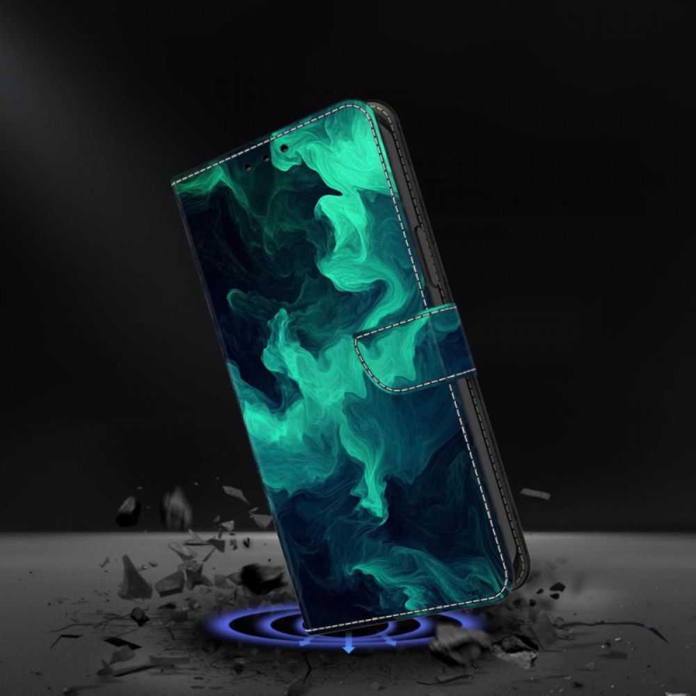 Leren Hoesje Voor Samsung Galaxy A17 4g / 5g Rook