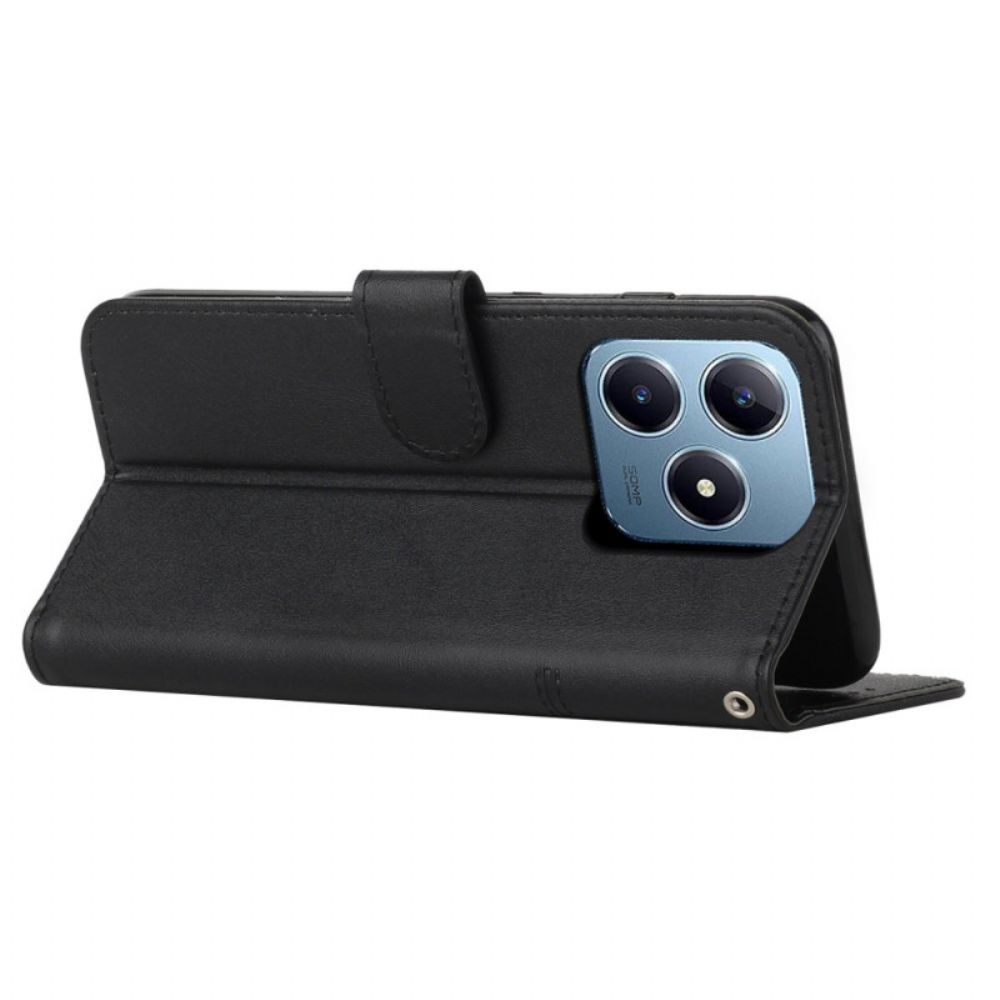 Flip Case Leren Realme Note 60 Zakelijke Stijl