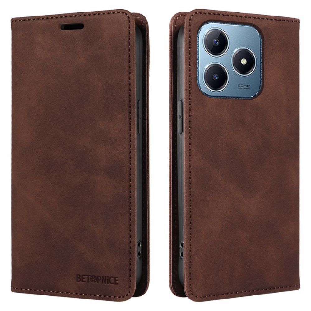 Folio-hoesje Realme Note 60 Rfid-blokkerend Betopnice Bescherming Hoesje