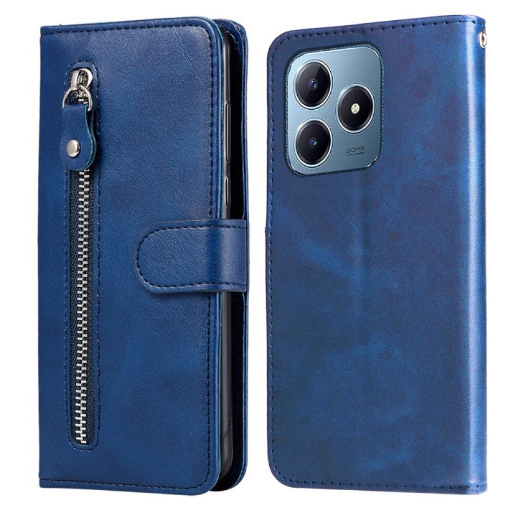 Folio-hoesje Realme Note 60 Telefoonhoesje Etui Met Rits