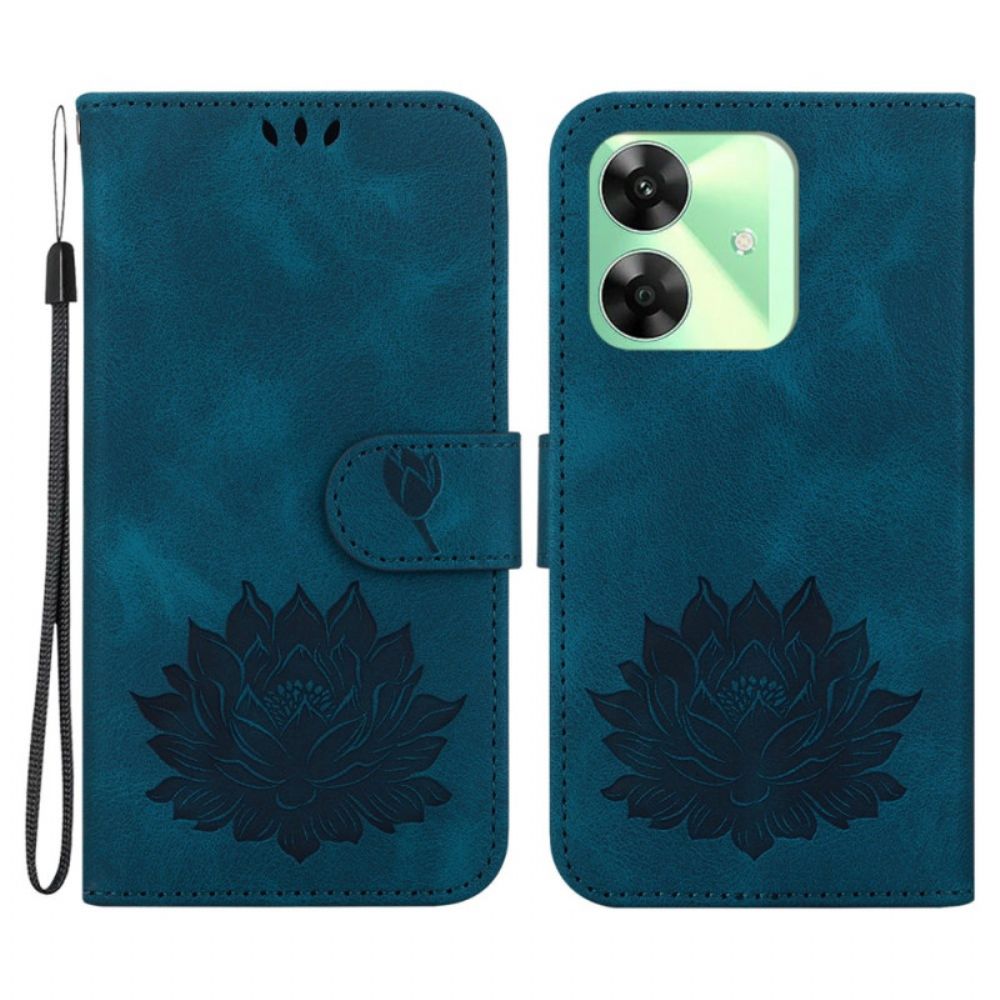 Folio-hoesje Realme Note 60 Telefoonhoesje Lotus