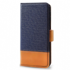 Folio-hoesje Realme Note 60 Telefoonhoesje Tweekleurig