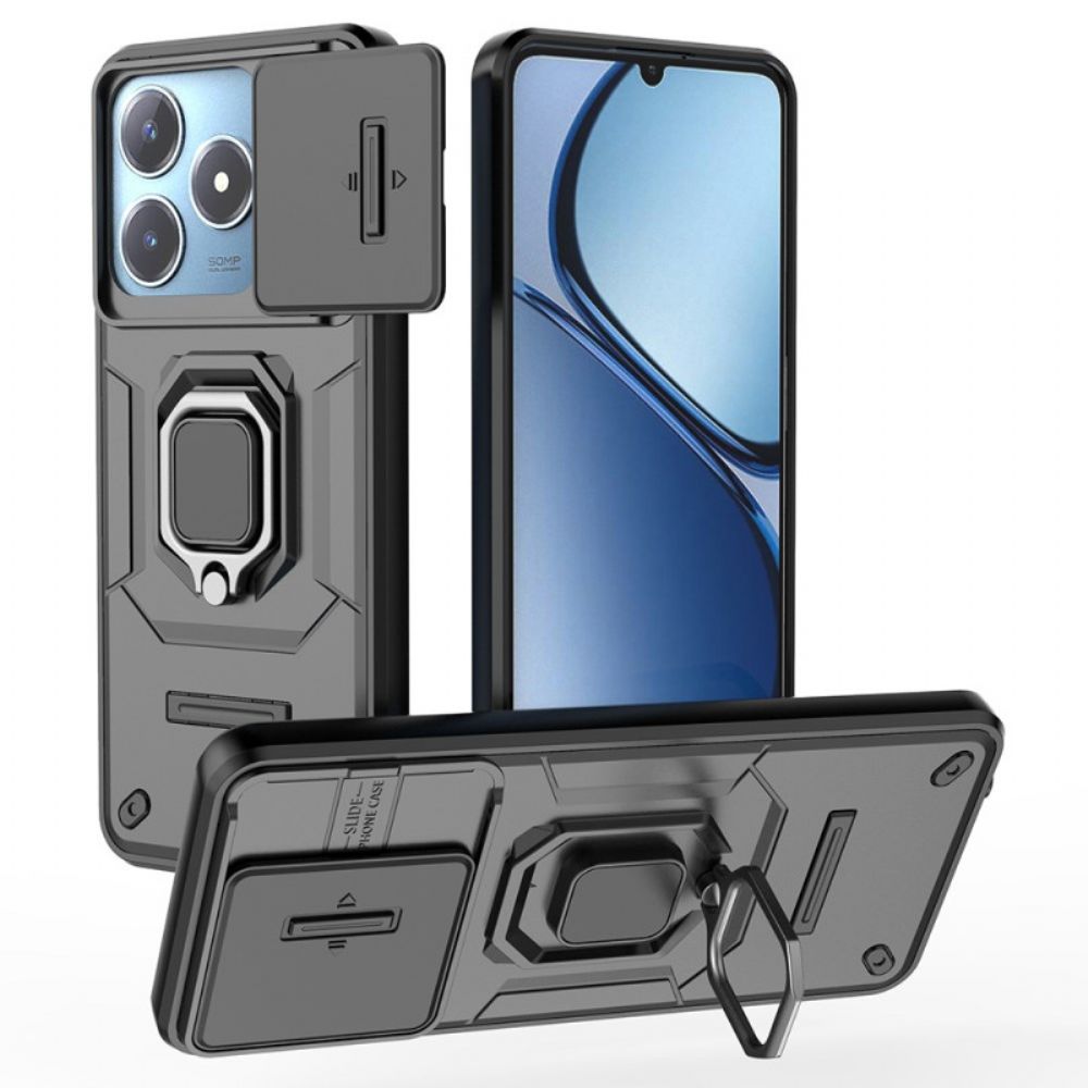 Hoesje Realme Note 60 Duurzame Ring Met Camerabeschermer Bescherming Hoesje