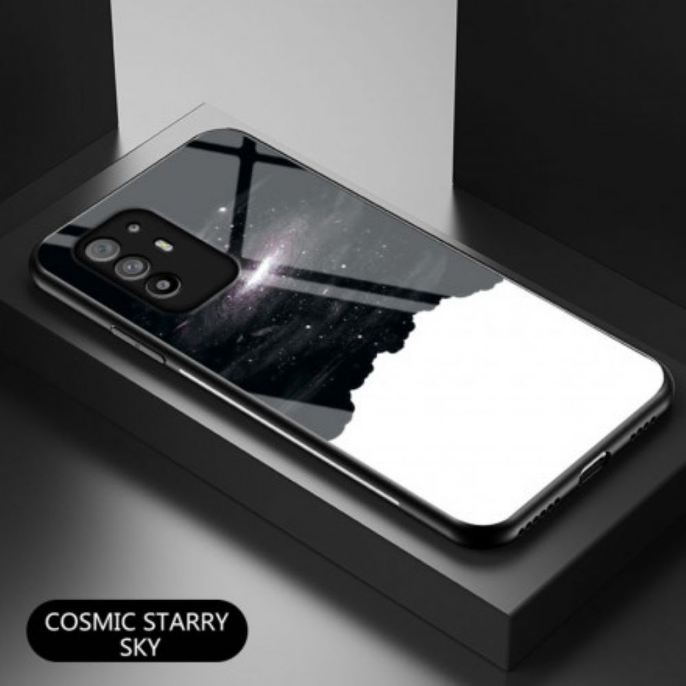Hoesje voor Oppo A94 5G Premium Kleuren Gehard Glas