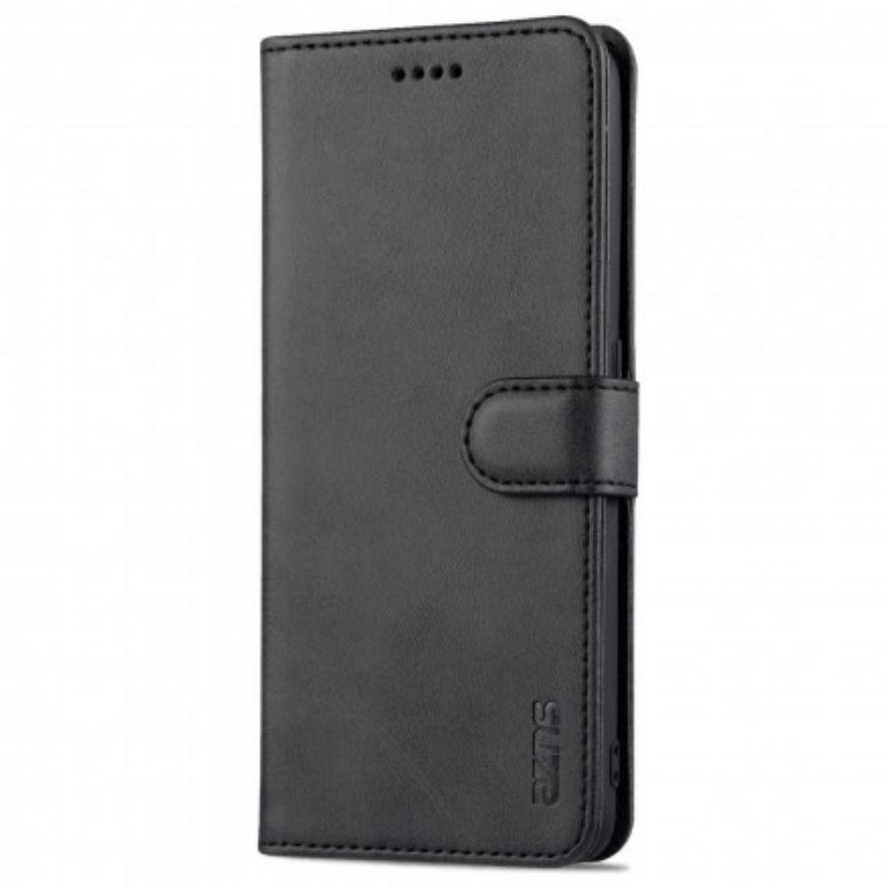 Leren Hoesje voor Oppo A94 5G Azns Ledereffect