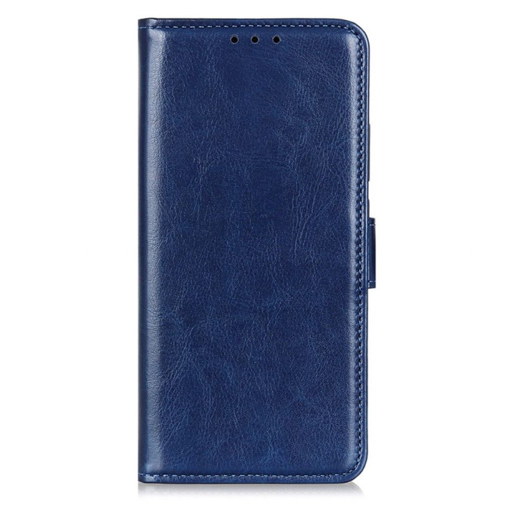 Leren Hoesje Voor Motorola Edge 50 Neo Imitatie Lakleer