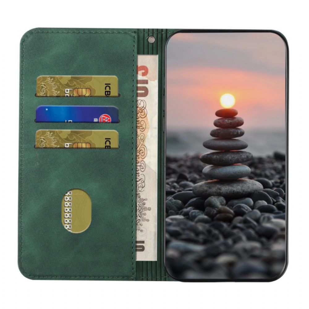 Bescherming Hoesje voor Samsung Galaxy A71 5G Folio-hoesje S-design Lederen Stijl