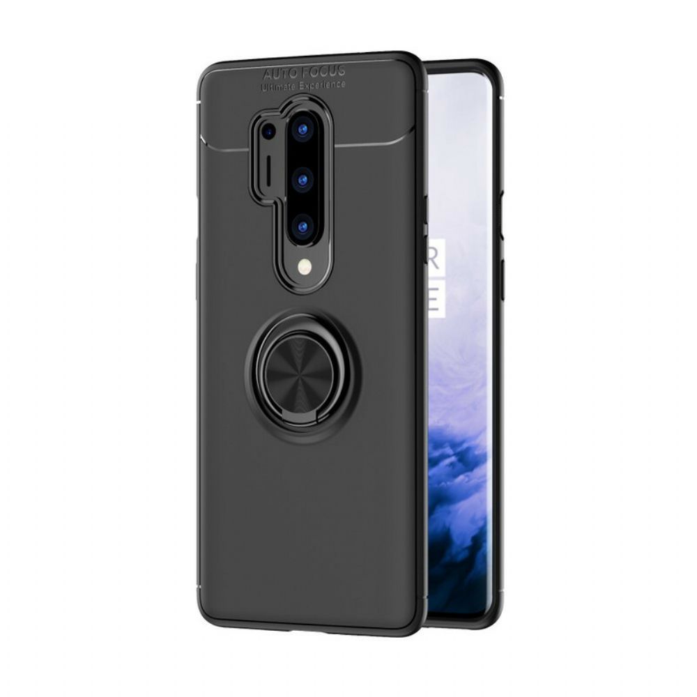 Hoesje voor OnePlus 8 Pro Draaiende Ring