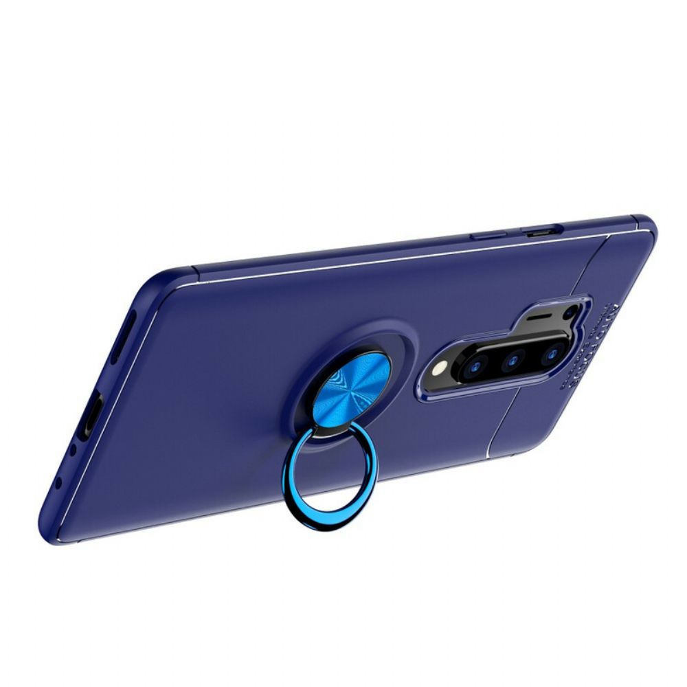 Hoesje voor OnePlus 8 Pro Draaiende Ring