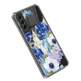 Hoesje voor Samsung Galaxy S23 Plus 5G Naadloze Bloemen