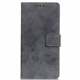 Folio-hoesje voor Motorola Edge 20 Pro Vintage Kunstleer