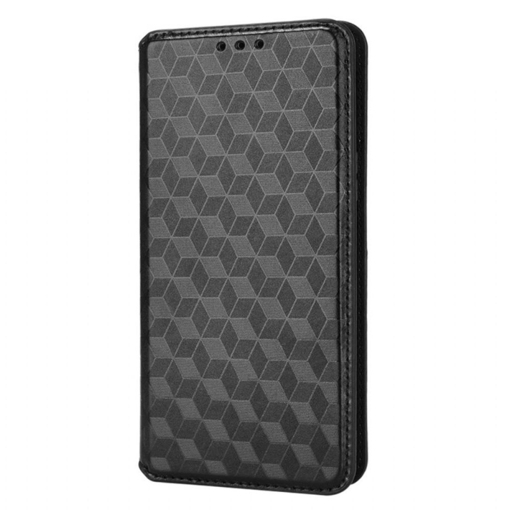 Bescherming Hoesje voor Sony Xperia 5 IV Folio-hoesje 3d-textuur
