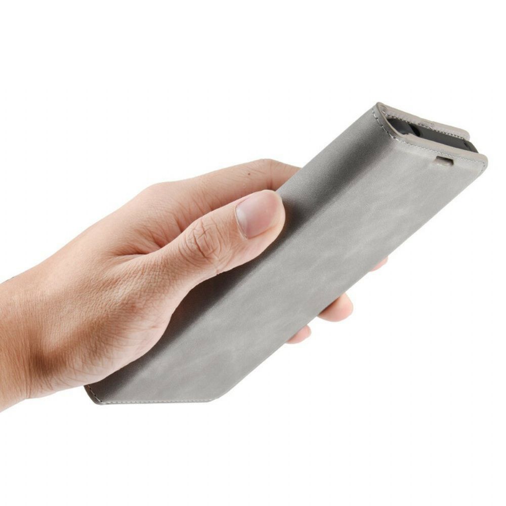 Bescherming Hoesje voor Oppo A72 Folio-hoesje Zacht Leereffect