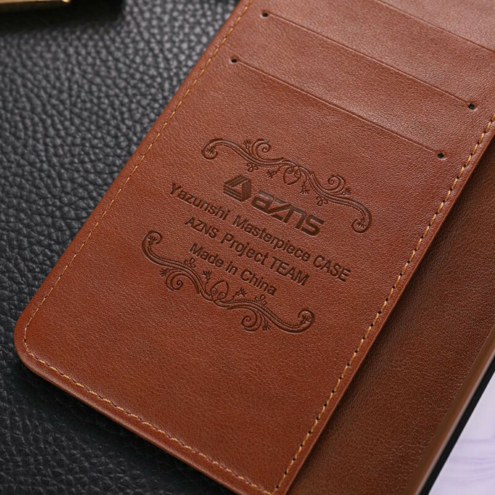 Leren Hoesje voor Oppo A72 Azns Kunstleer