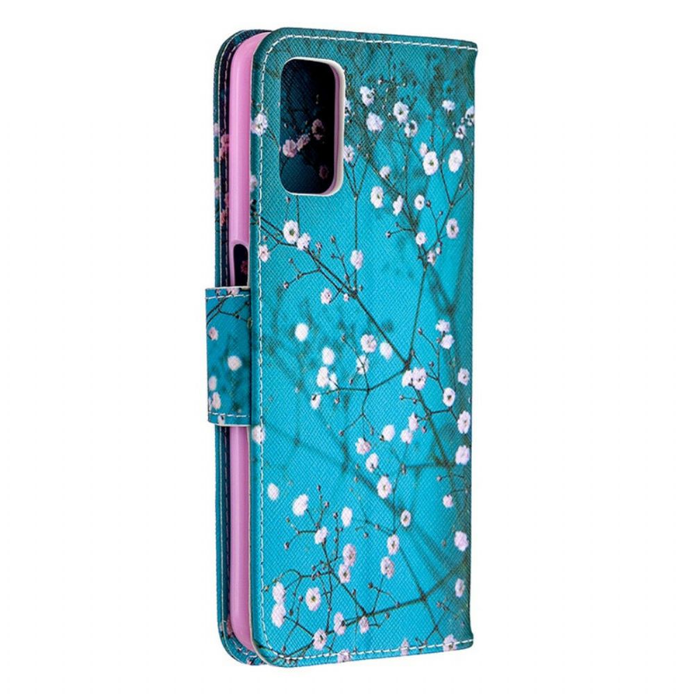 Leren Hoesje voor Oppo A72 Bloeiende Boom