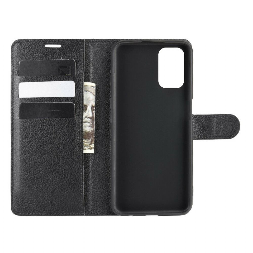 Leren Hoesje voor Oppo A72 Klassiek