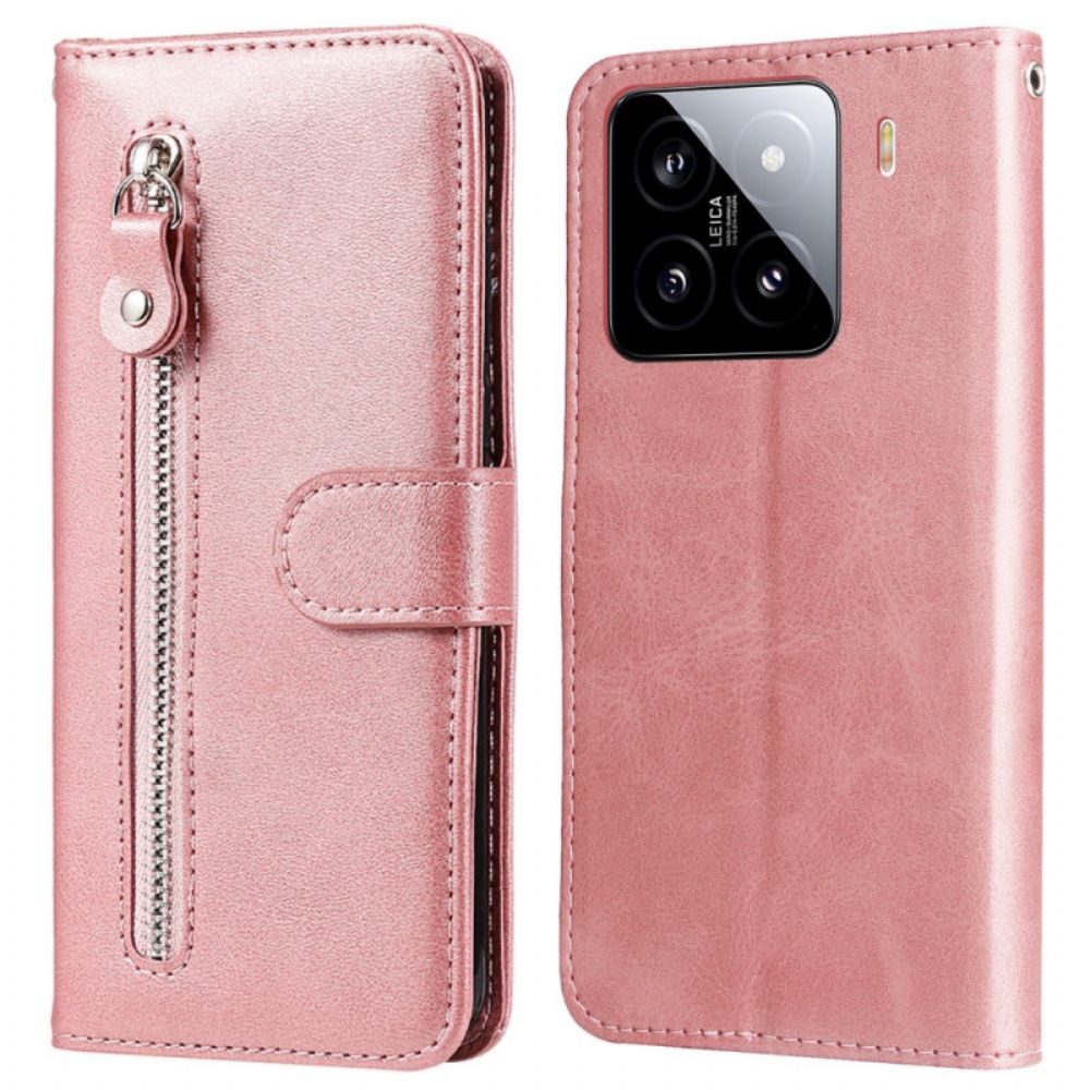 Bescherming Hoesje Xiaomi 15 Etui Met Rits