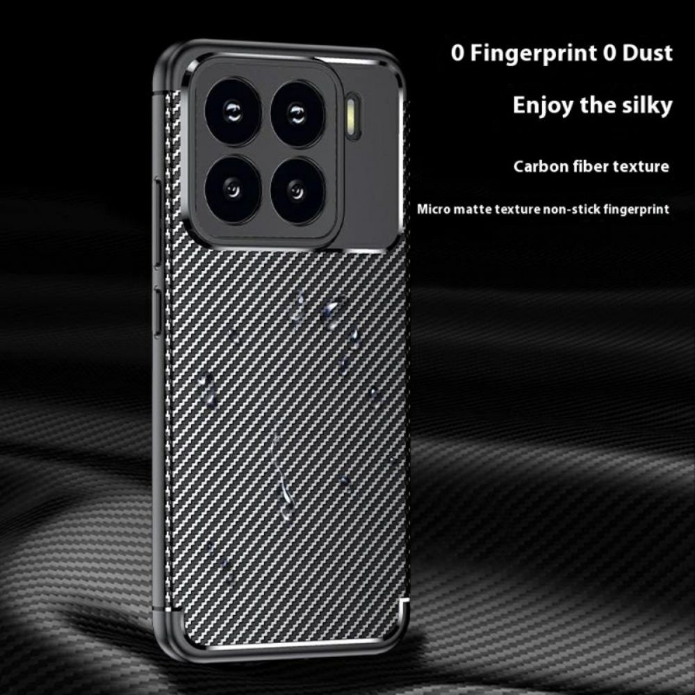 Case Hoesje Xiaomi 15 Telefoonhoesje Koolstofvezeltextuur En Warmteafvoer