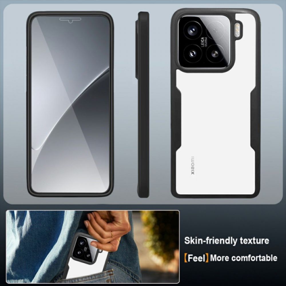 Cover Hoesje Xiaomi 15 Telefoonhoesje 360 Graden Bescherming