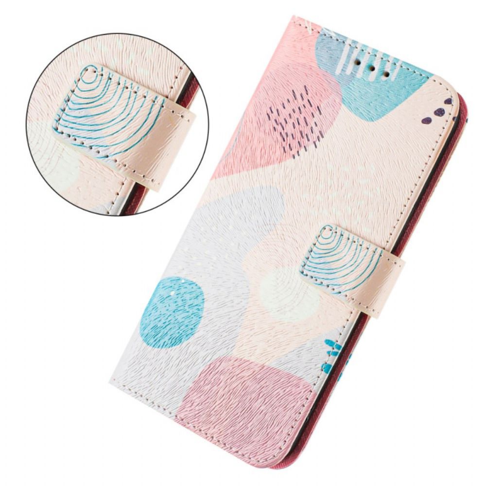 Flip Case Leren Xiaomi 15 Graffiti Motief