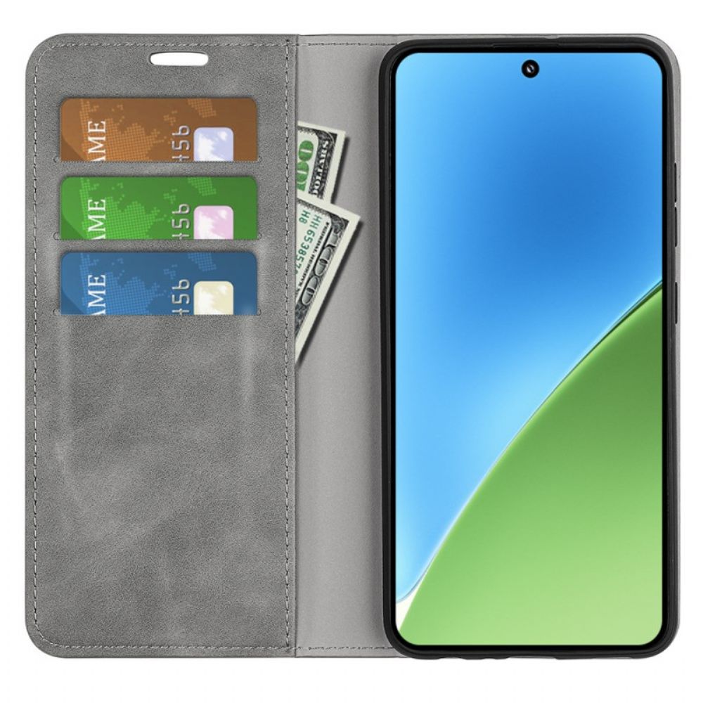 Folio-hoesje Xiaomi 15 Telefoonhoesje Klassiek