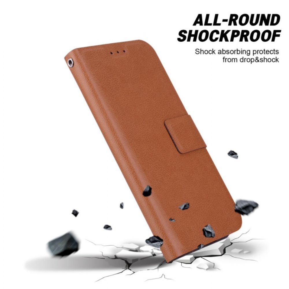 Folio-hoesje Xiaomi 15 Telefoonhoesje Klassiek Bandje