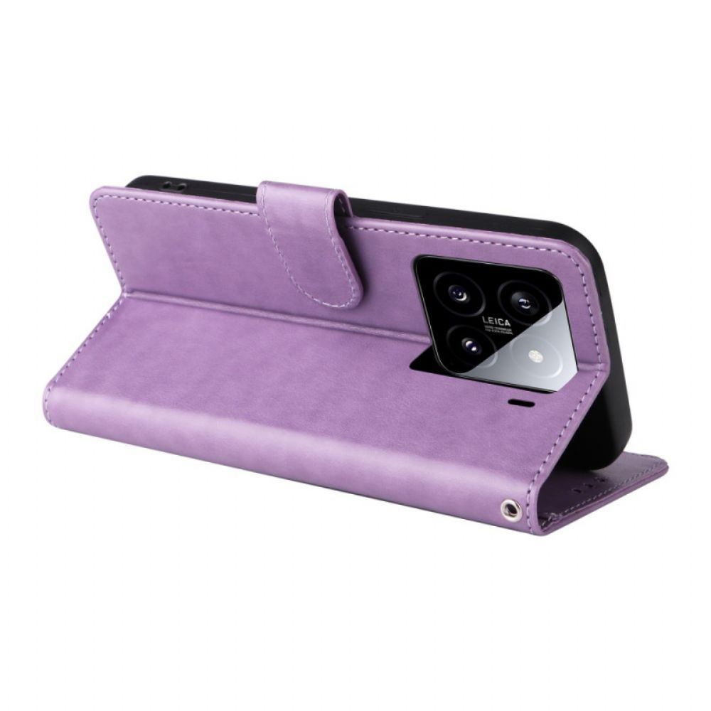 Folio-hoesje Xiaomi 15 Telefoonhoesje Kleine Bloemen