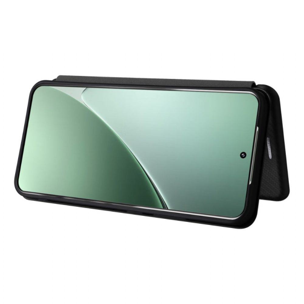 Folio-hoesje Xiaomi 15 Telefoonhoesje Koolstofvezel