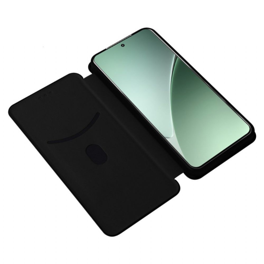Folio-hoesje Xiaomi 15 Telefoonhoesje Koolstofvezel