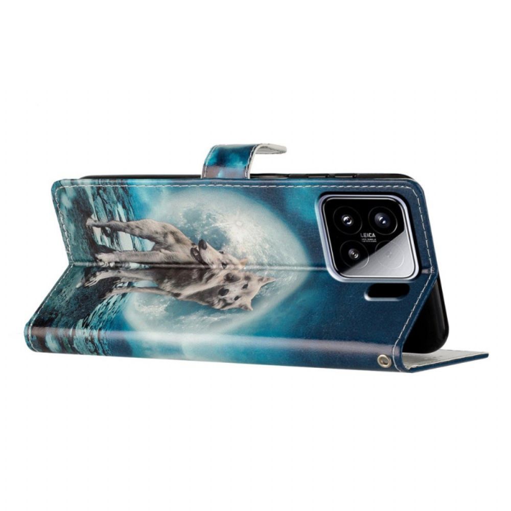 Folio-hoesje Xiaomi 15 Twee Wolven