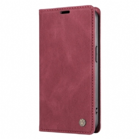 Folio-hoesje Xiaomi 15 Yikatu Suède-effect