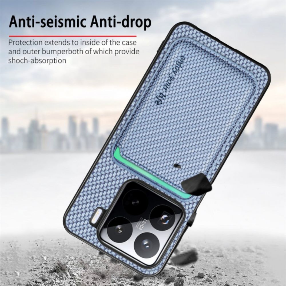 Hoesje Voor Xiaomi 15 Afneembare Kaarthouder