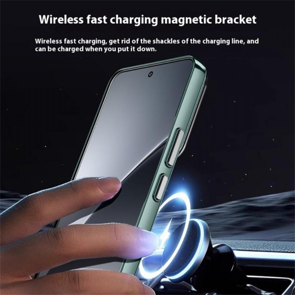 Hoesje Xiaomi 15 Magsafe-compatibel Met Lensvatting Bescherming Hoesje