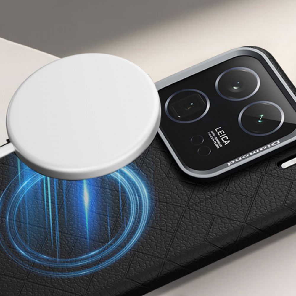 Hoesje Xiaomi 15 Magsafe-compatibel Met Metalen Lensmontuur