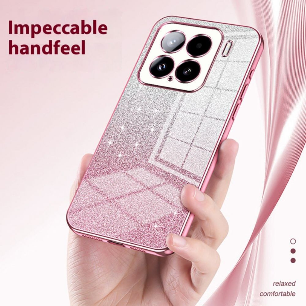 Hoesje Xiaomi 15 Pailletten Met Kleurverloop