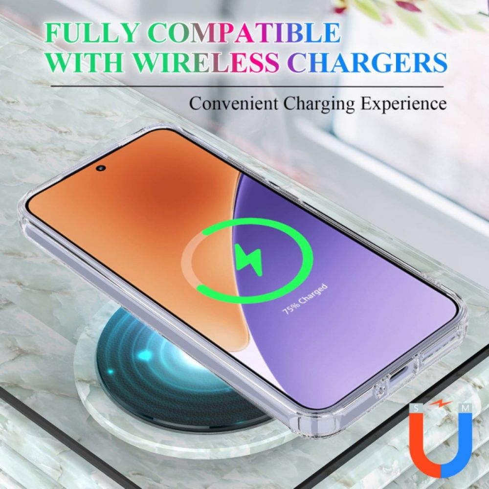 Hoesje Xiaomi 15 Transparant Magsafe-compatibel Bescherming Hoesje