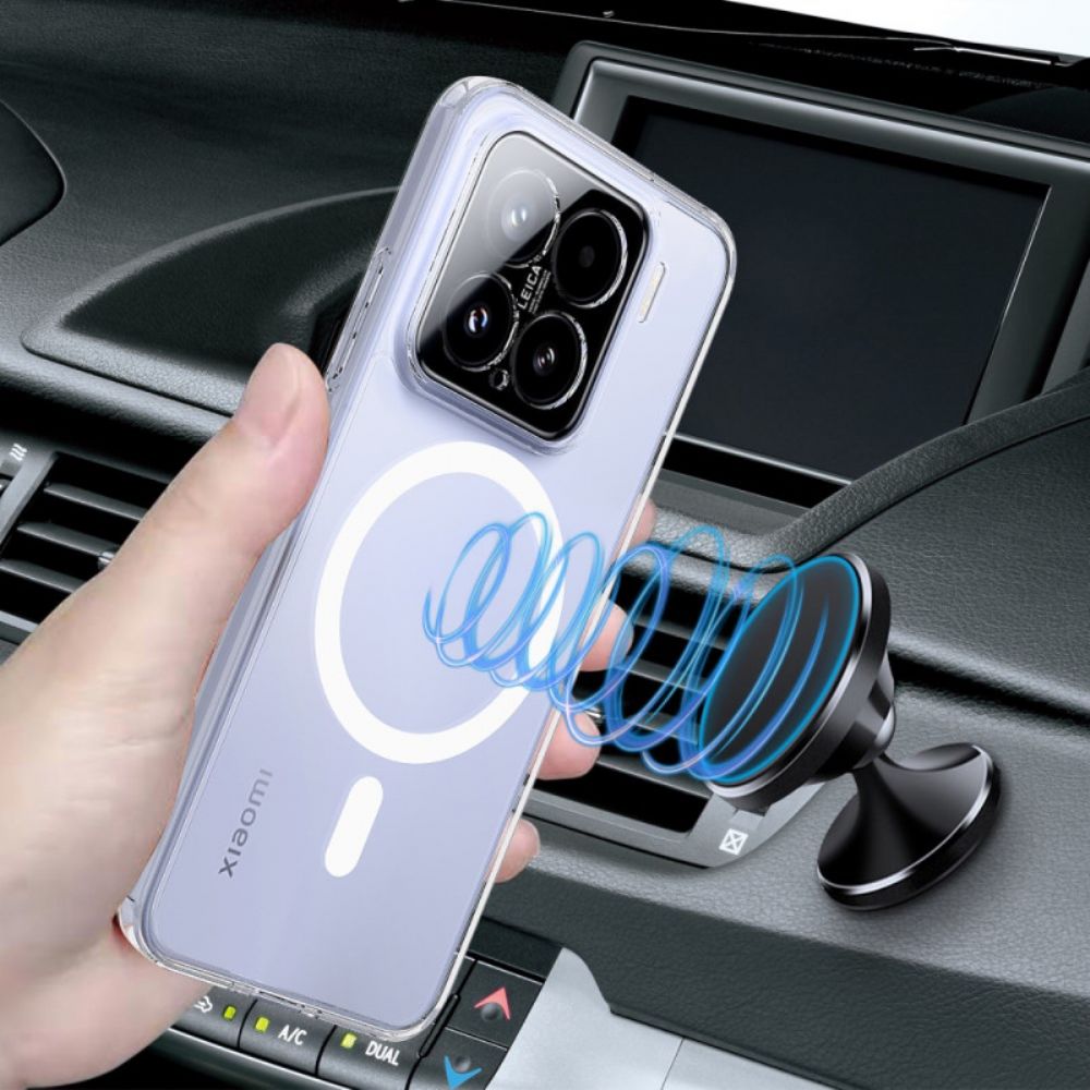 Hoesje Xiaomi 15 Transparant Magsafe-compatibel Bescherming Hoesje