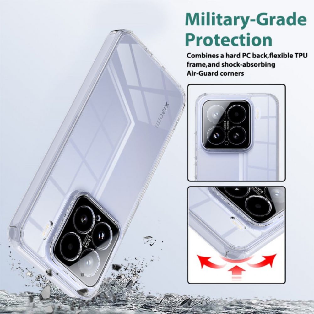 Hoesje Xiaomi 15 Transparante Schokbestendige Bescherming