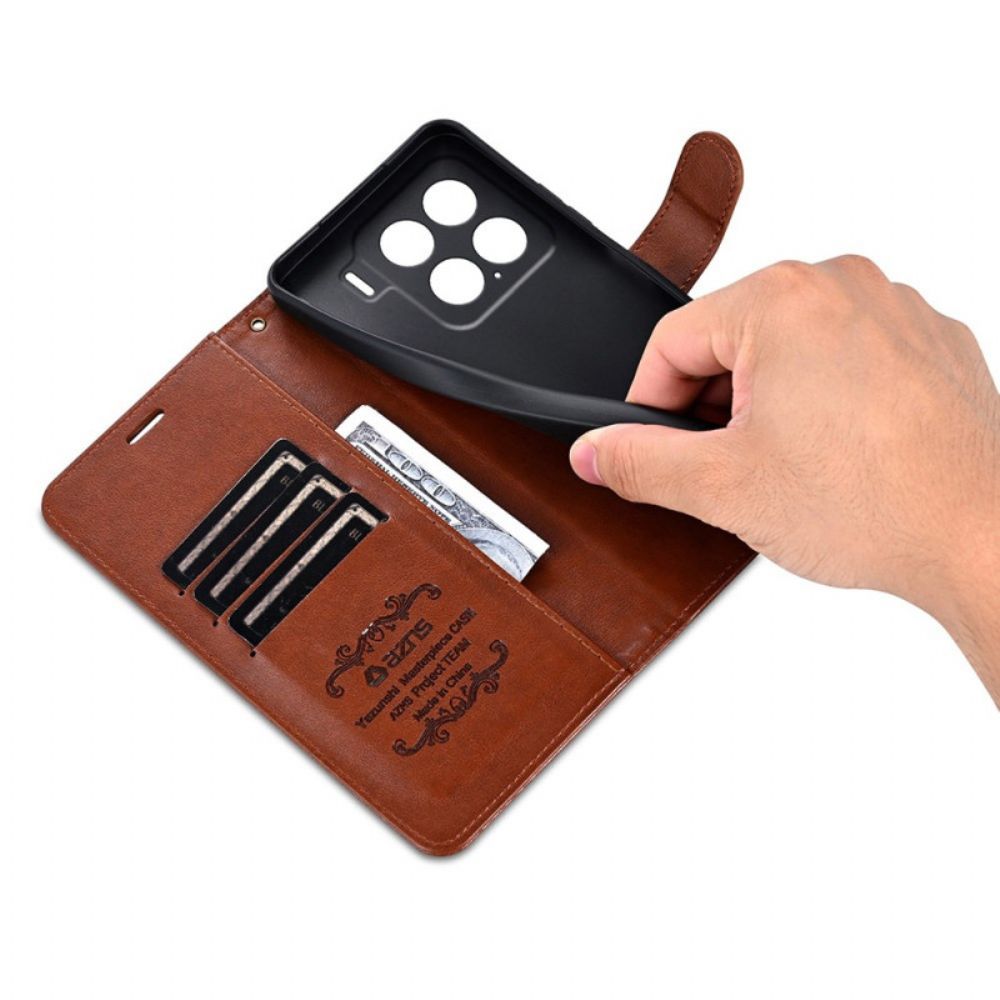 Leren Hoesje Voor Xiaomi 15 Azns