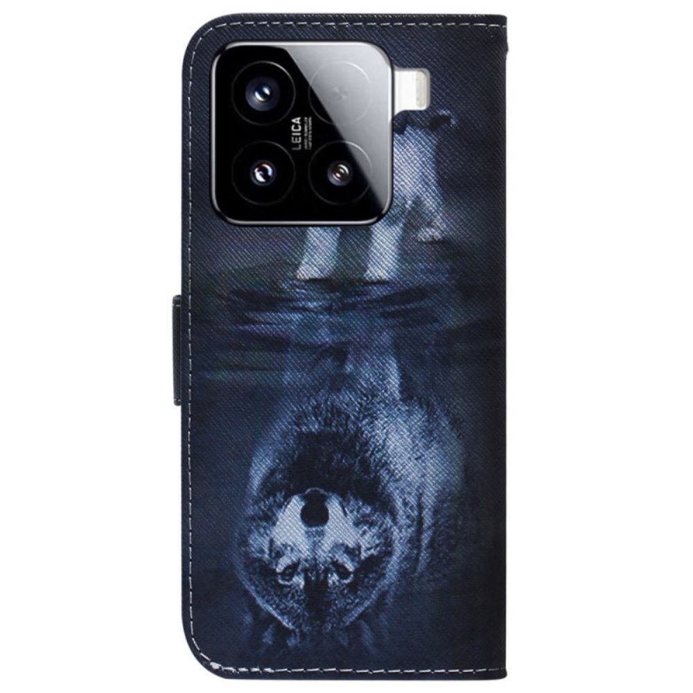 Leren Hoesje Voor Xiaomi 15 Puppydroom