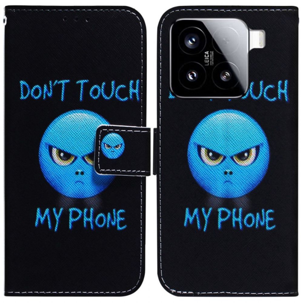 Leren Hoesje Xiaomi 15 Emoji-telefoon